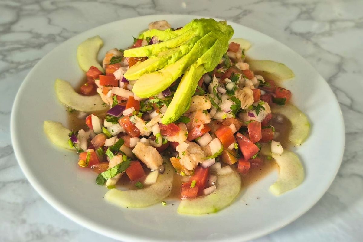 Ceviche at Just Snorkel Restaurant (1)