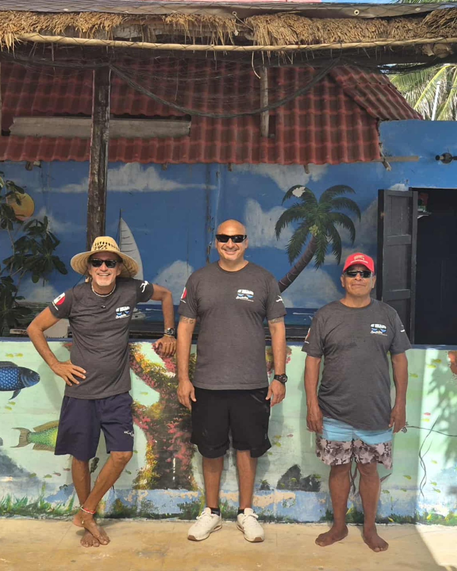 Just Snorkeling team puerto morelos