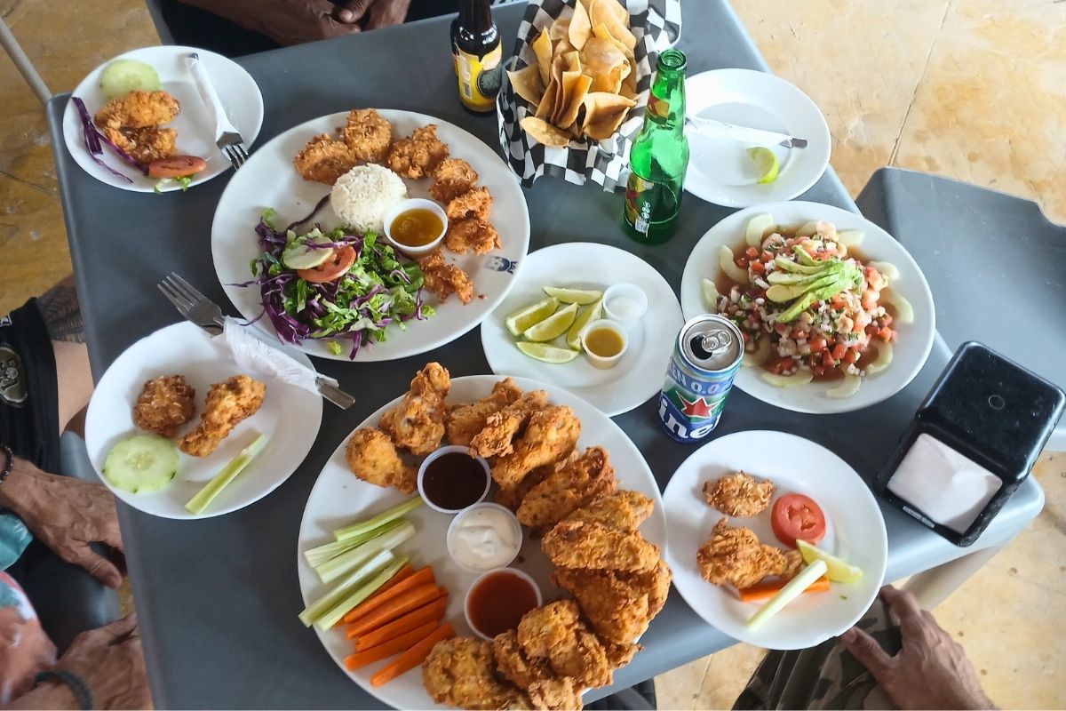 Lunch at Just Snorkel Restaurant